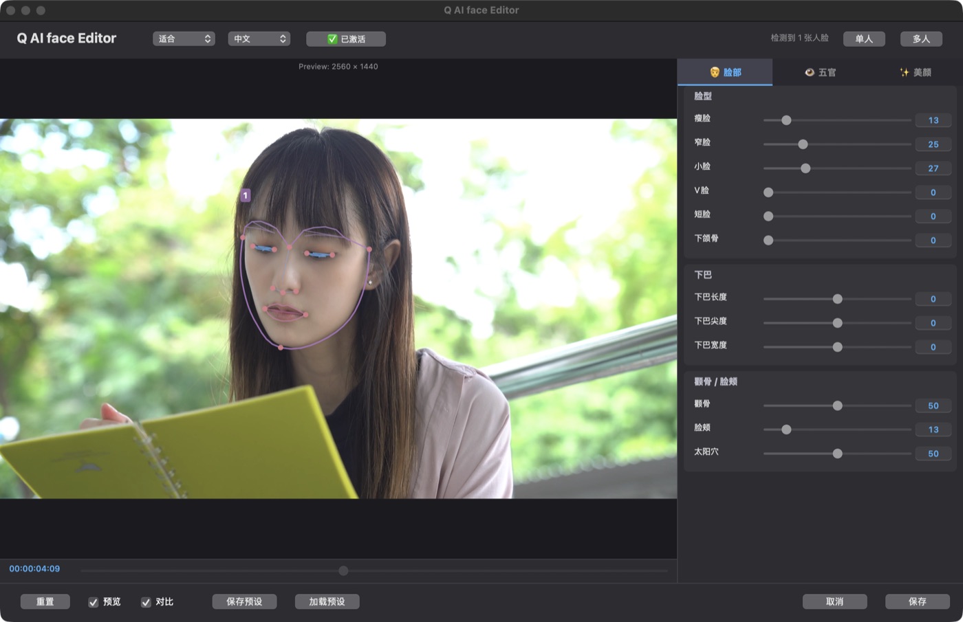 Q AI Face 效果演示